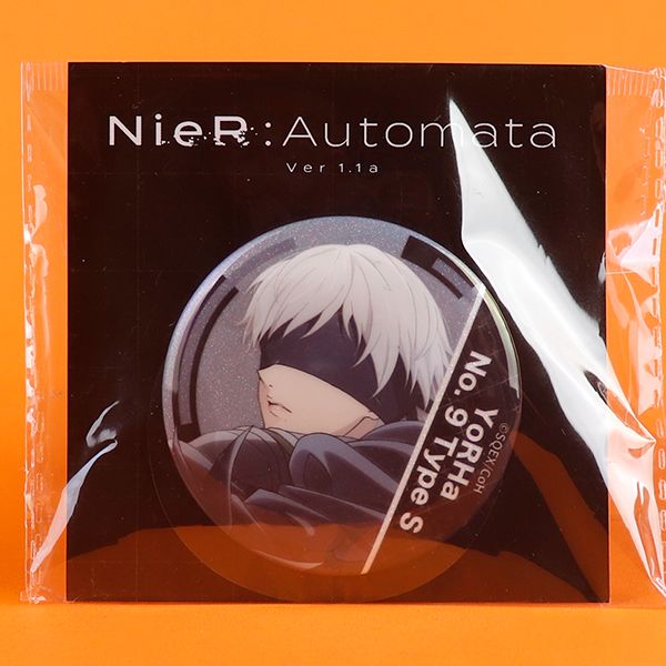 YoRHa No. 9 Type S / 9S Pearly White Glitter Badge - NieR:Automata Ver1.1a 2