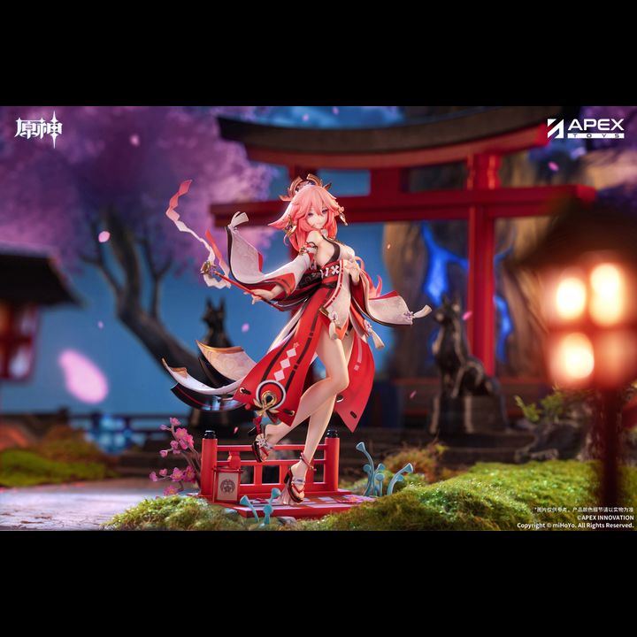PVC Figure 1/7 Yae Miko - Astute Amusement Ver. Genshin Impact 5