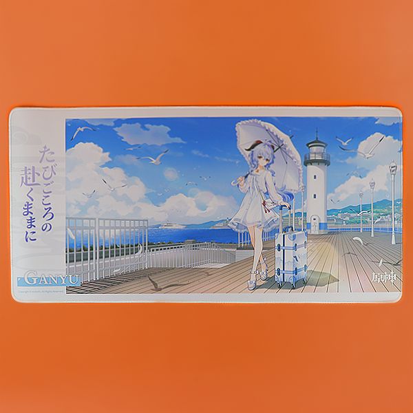 Ganyu Mousepad Genshin Impact Exhibition "Following the travelling spirit" (60x30cm) 2
